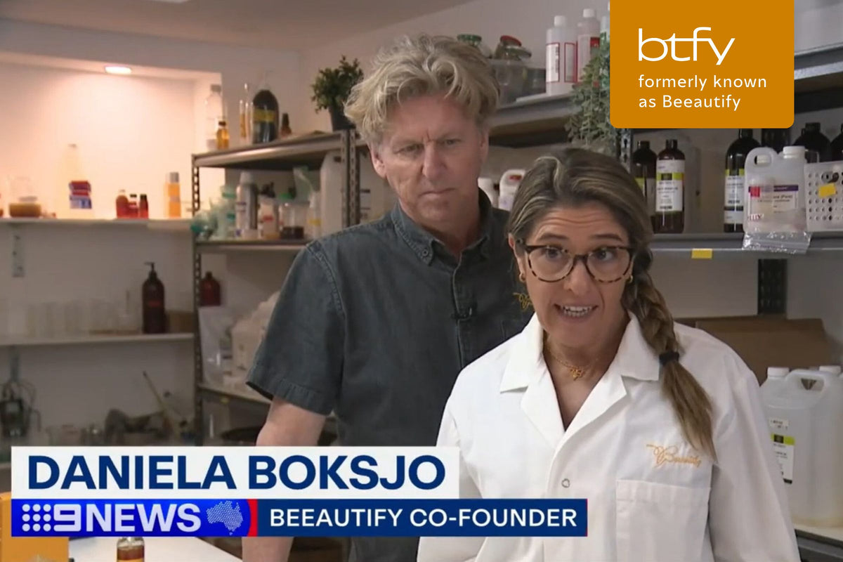 Load video: Beeautify-featured-on-channel-9-news-perth